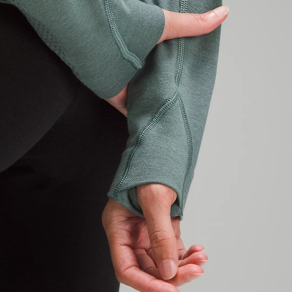 Lululemon Merino Wool-Blend Base Layer Half Zip - Picture 3 of 4